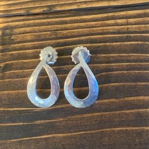 Beautiful Silver Tone Earrings